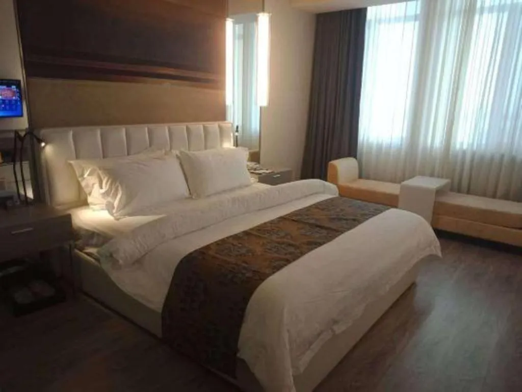 Bed in Jinjiang Metropolo Hotel - Turpan Administration Center
