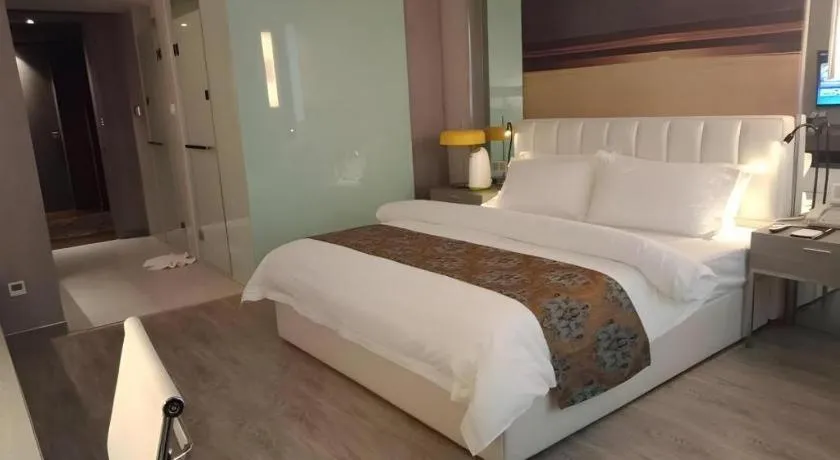 Bed in Jinjiang Metropolo Hotel - Turpan Administration Center