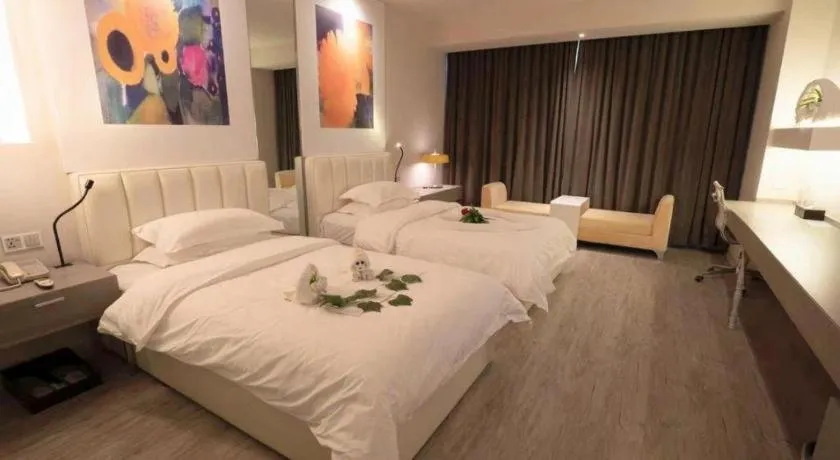 Bed in Jinjiang Metropolo Hotel - Turpan Administration Center