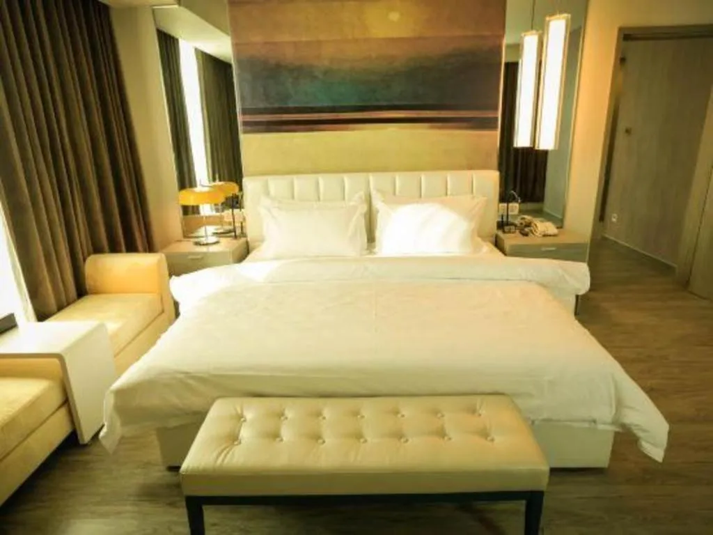 Bed in Jinjiang Metropolo Hotel - Turpan Administration Center