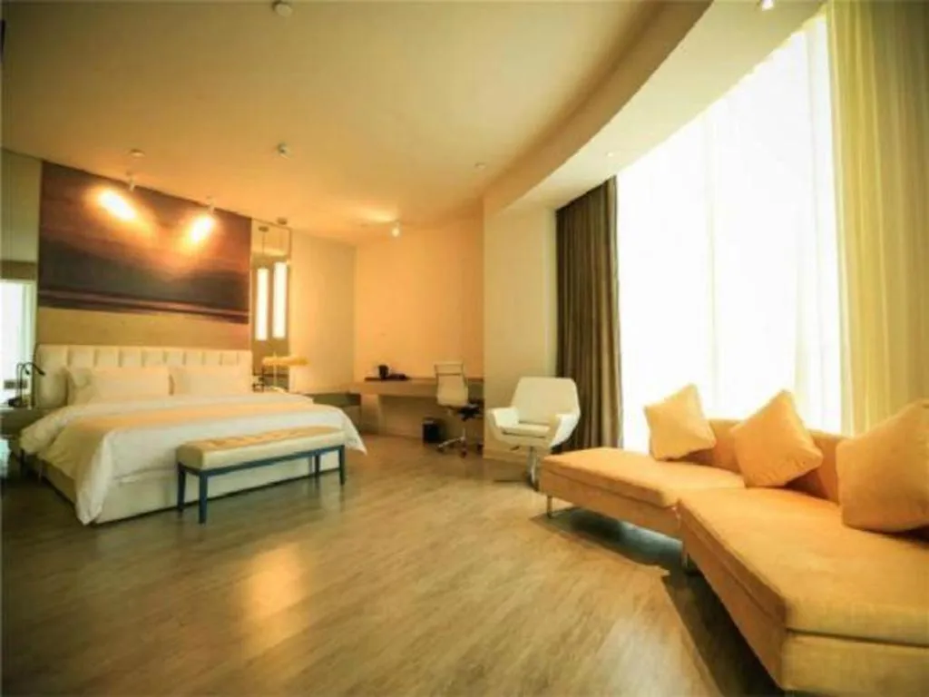 Bed in Jinjiang Metropolo Hotel - Turpan Administration Center