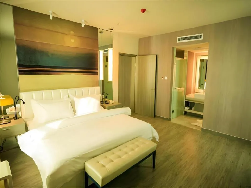 Bed in Jinjiang Metropolo Hotel - Turpan Administration Center