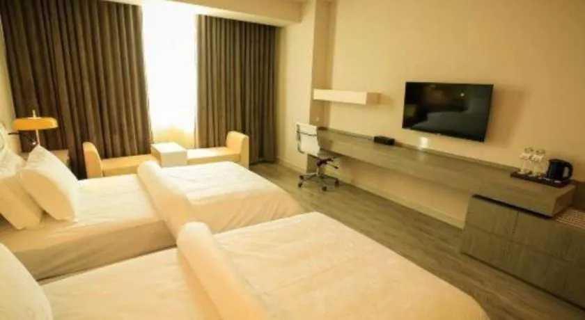 Bed in Jinjiang Metropolo Hotel - Turpan Administration Center