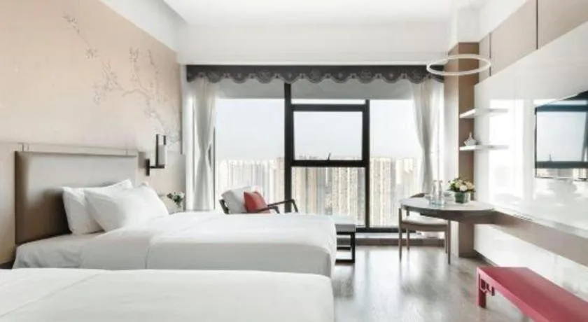 Bed in Hengding Century Hotel Chengdu