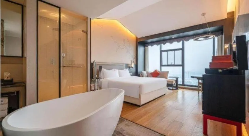 Bed in Hengding Century Hotel Chengdu