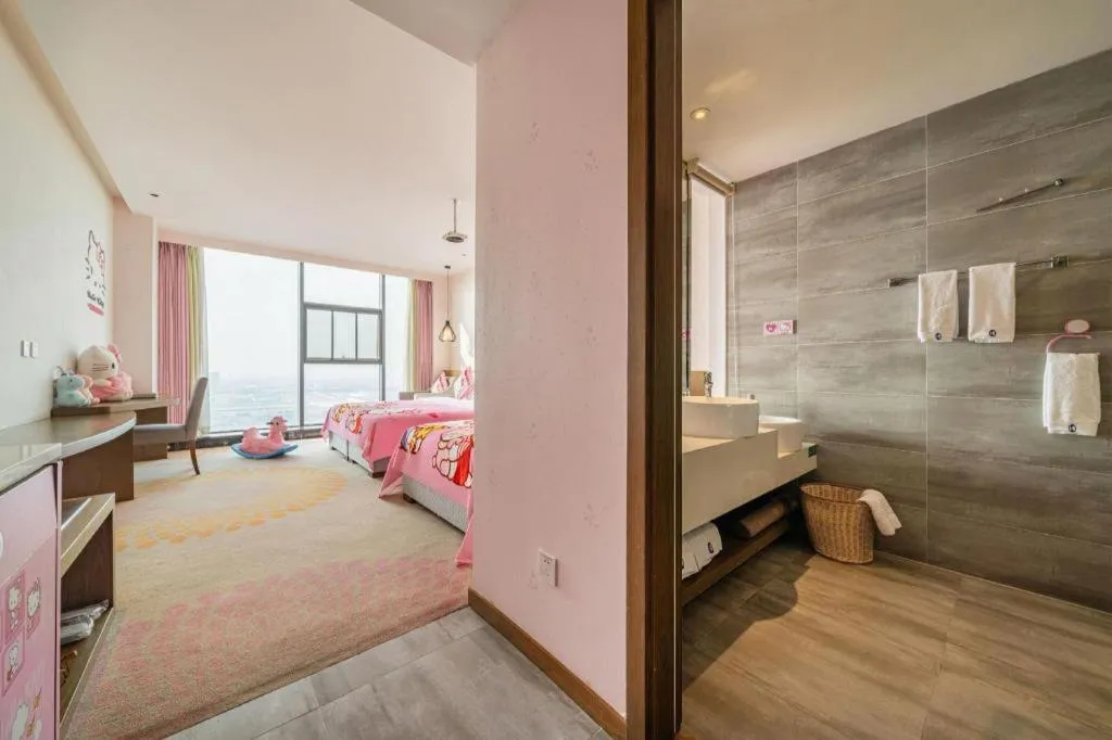 Bed in Hengding Century Hotel Chengdu