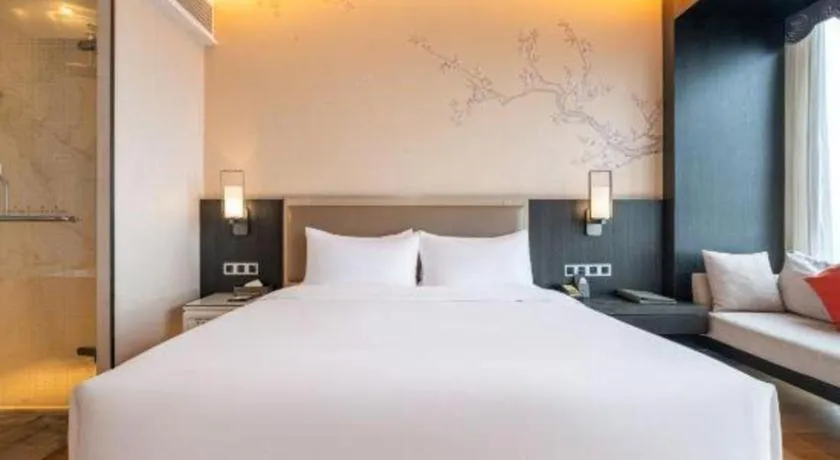Bed in Hengding Century Hotel Chengdu