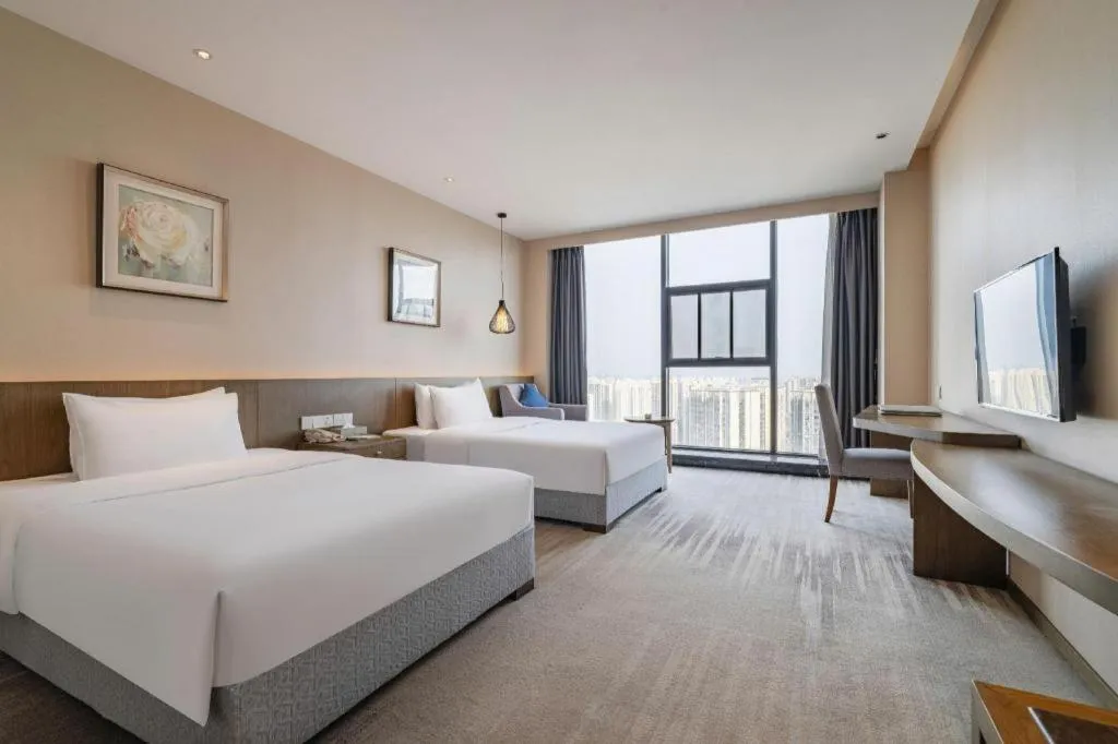 Bed in Hengding Century Hotel Chengdu