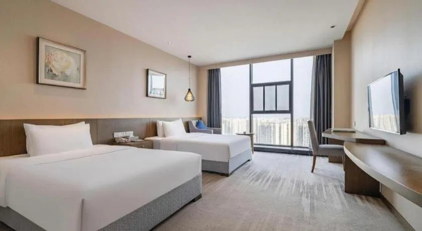 Bed in Hengding Century Hotel Chengdu