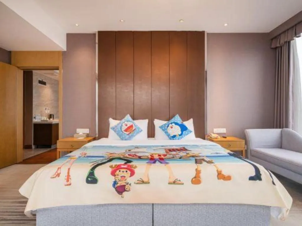 Bed in Hengding Century Hotel Chengdu