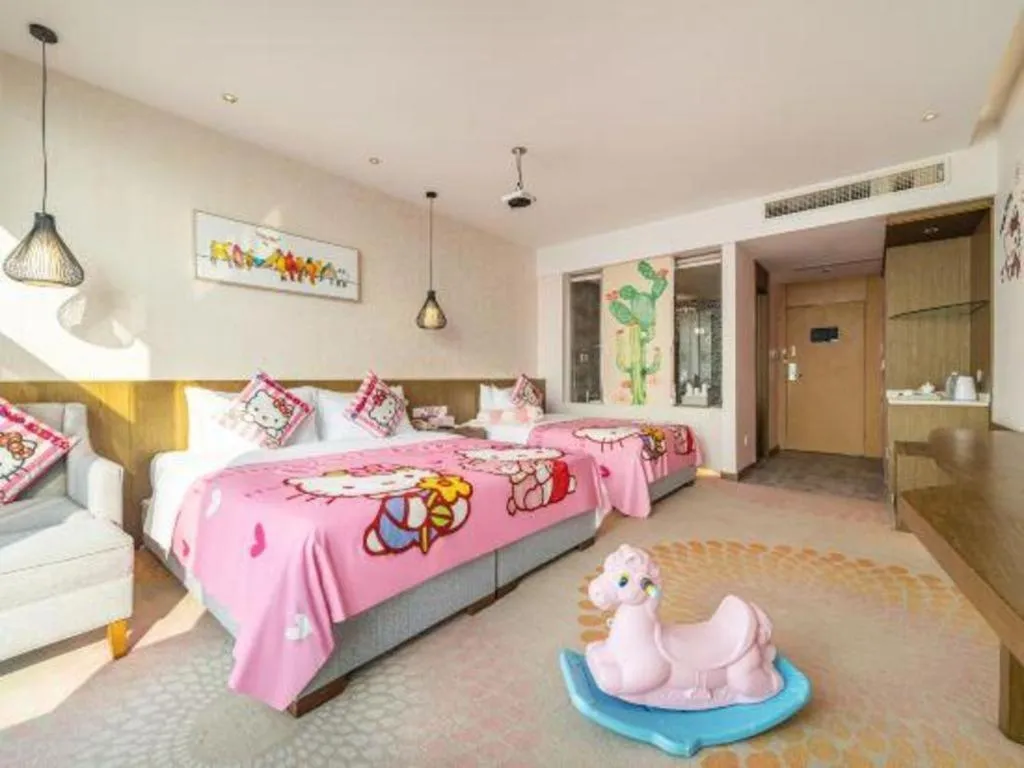 Bed in Hengding Century Hotel Chengdu