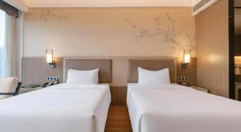 Bed in Hengding Century Hotel Chengdu