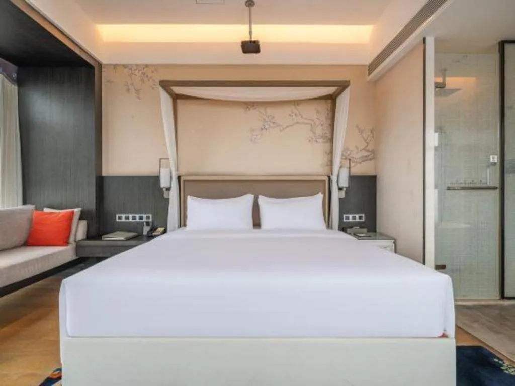 Bed in Hengding Century Hotel Chengdu