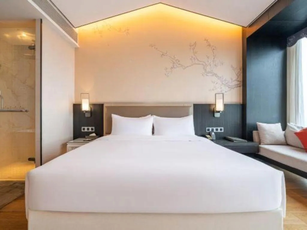 Bed in Hengding Century Hotel Chengdu