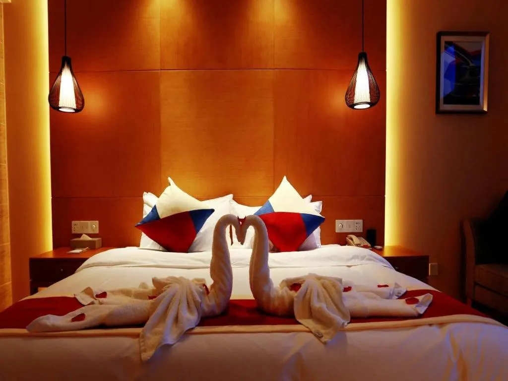 Bed in Hengding Century Hotel Chengdu
