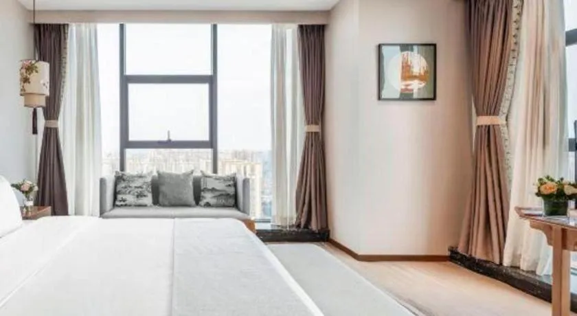 Bed in Hengding Century Hotel Chengdu