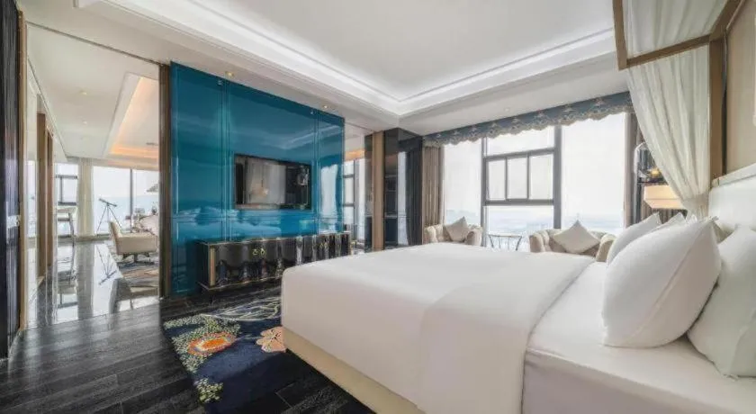 Bed in Hengding Century Hotel Chengdu