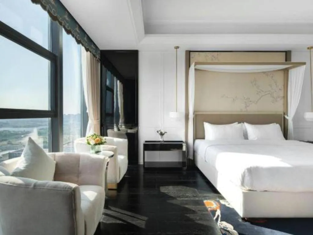 Bed in Hengding Century Hotel Chengdu