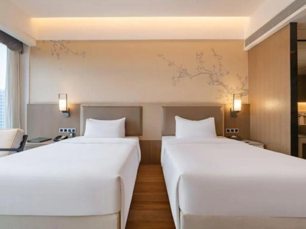 Bed in Hengding Century Hotel Chengdu