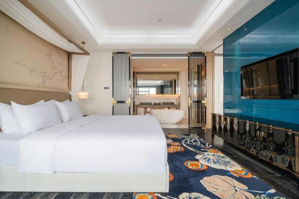 Bed in Hengding Century Hotel Chengdu