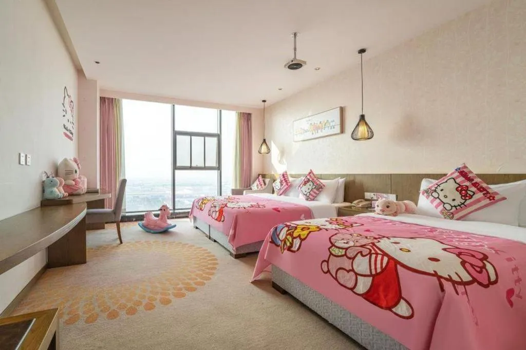 Bed in Hengding Century Hotel Chengdu