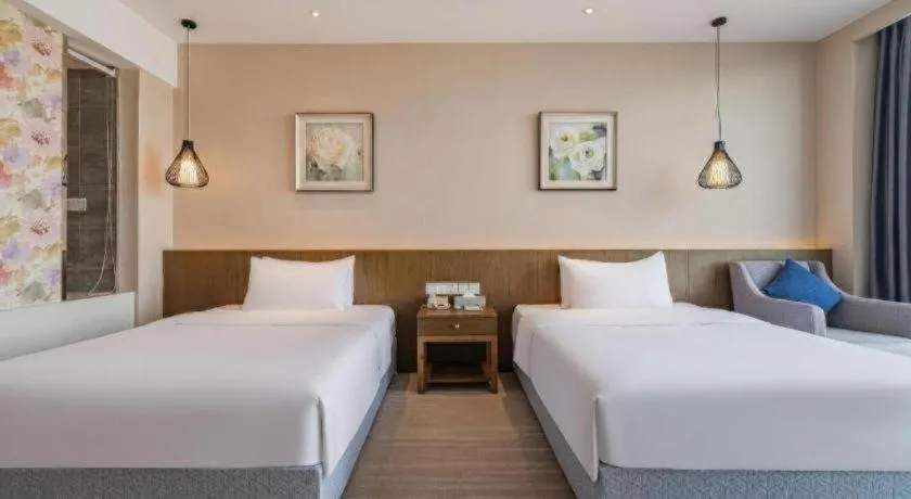 Bed in Hengding Century Hotel Chengdu