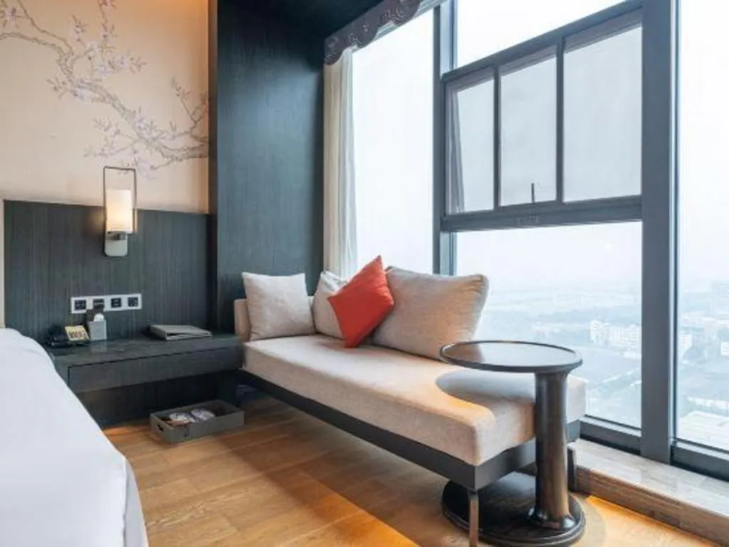 Bed in Hengding Century Hotel Chengdu