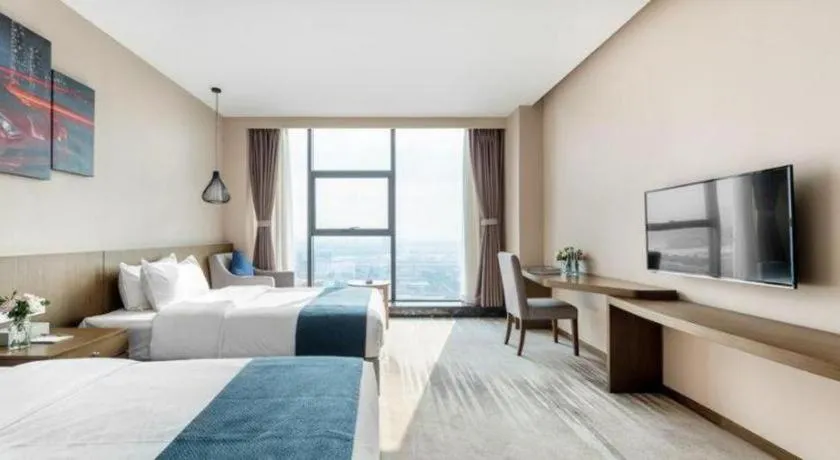 Bed in Hengding Century Hotel Chengdu