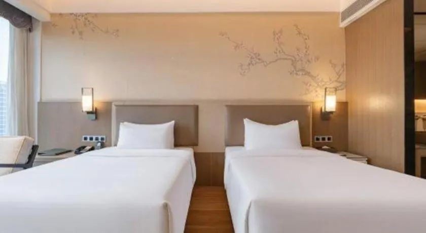 Bed in Hengding Century Hotel Chengdu