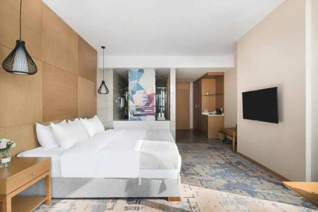 Bed in Hengding Century Hotel Chengdu