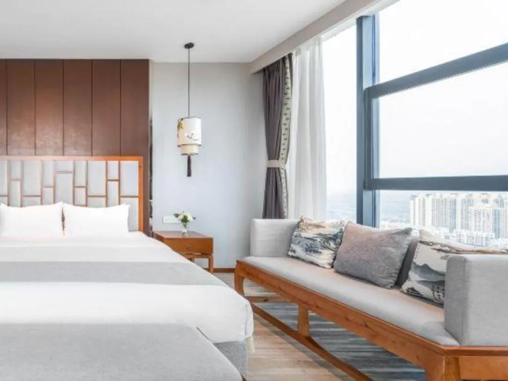 Bed in Hengding Century Hotel Chengdu