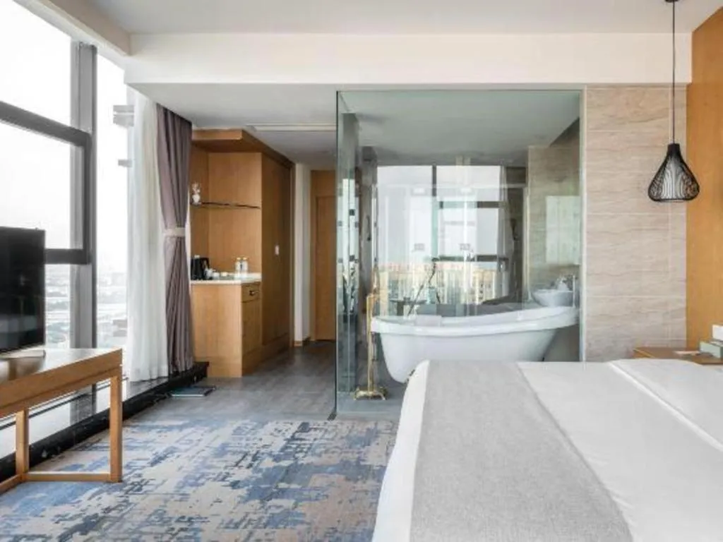 Bed in Hengding Century Hotel Chengdu