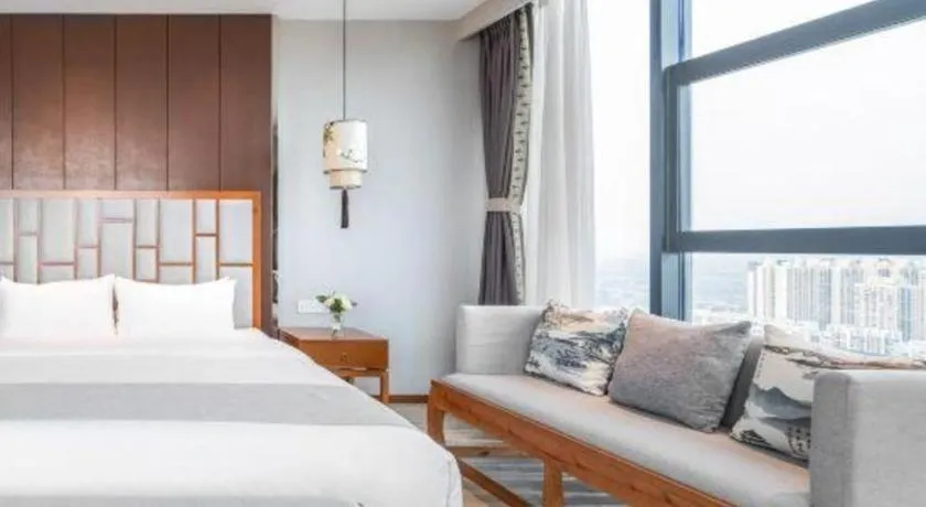 Bed in Hengding Century Hotel Chengdu