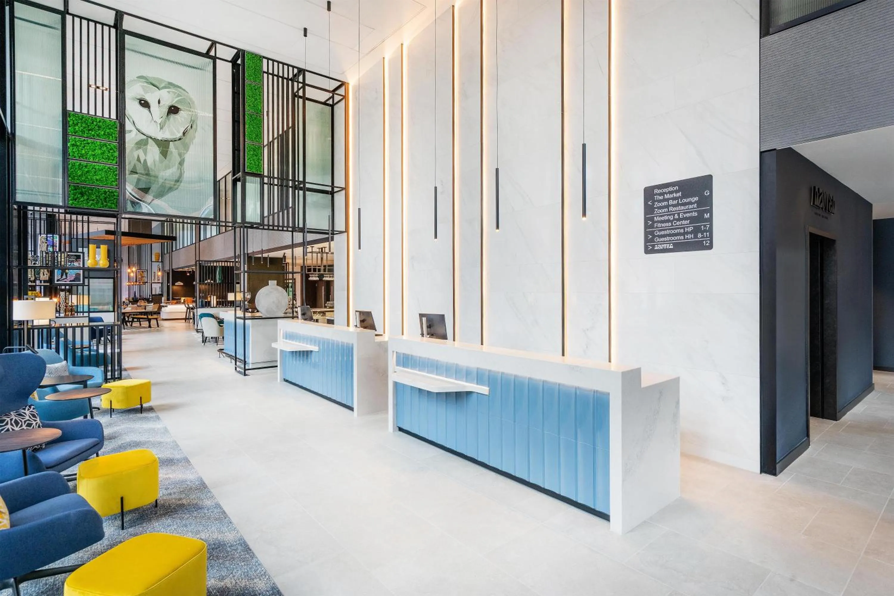 Lobby or reception in Hyatt House Leeds