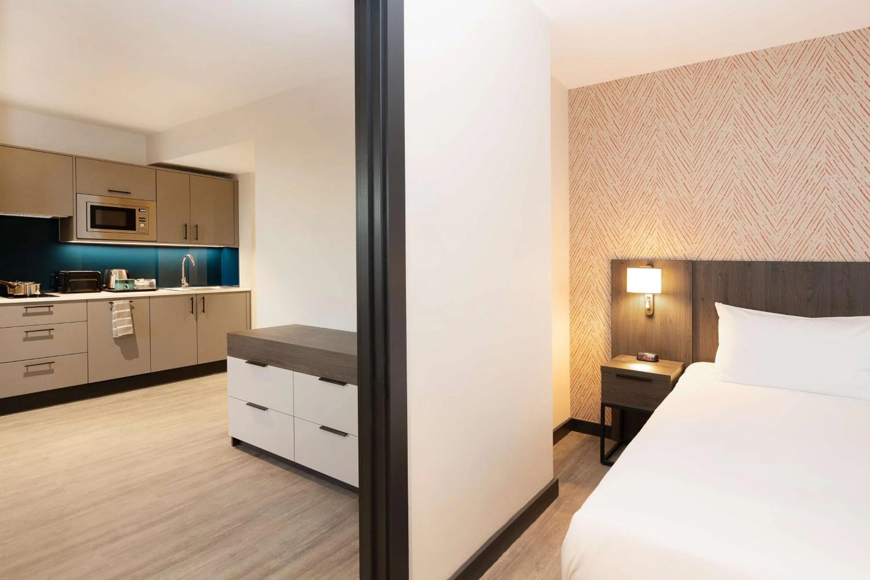 Bedroom, Bed in Hyatt House Leeds