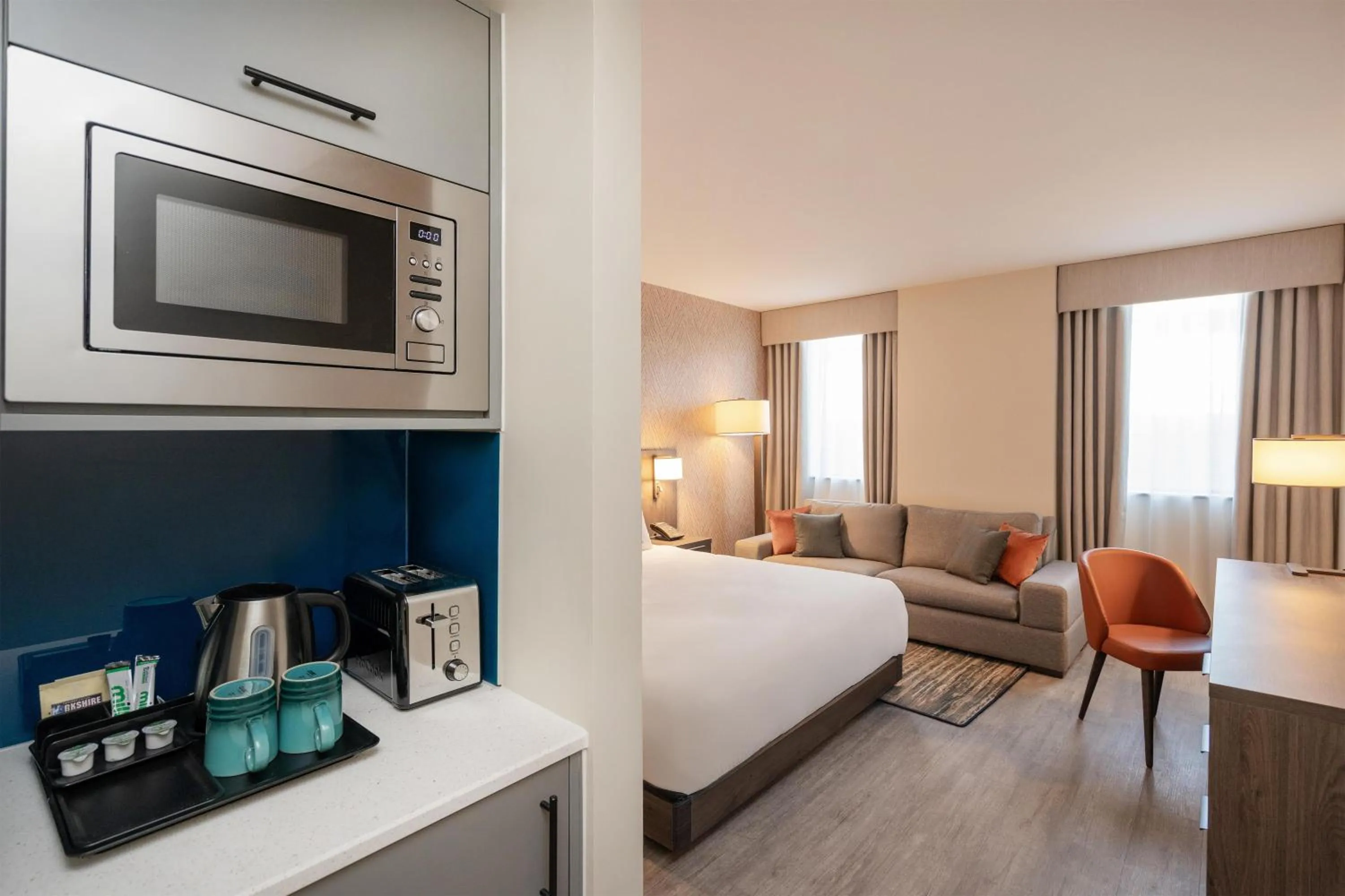 Bedroom, Bed in Hyatt House Leeds