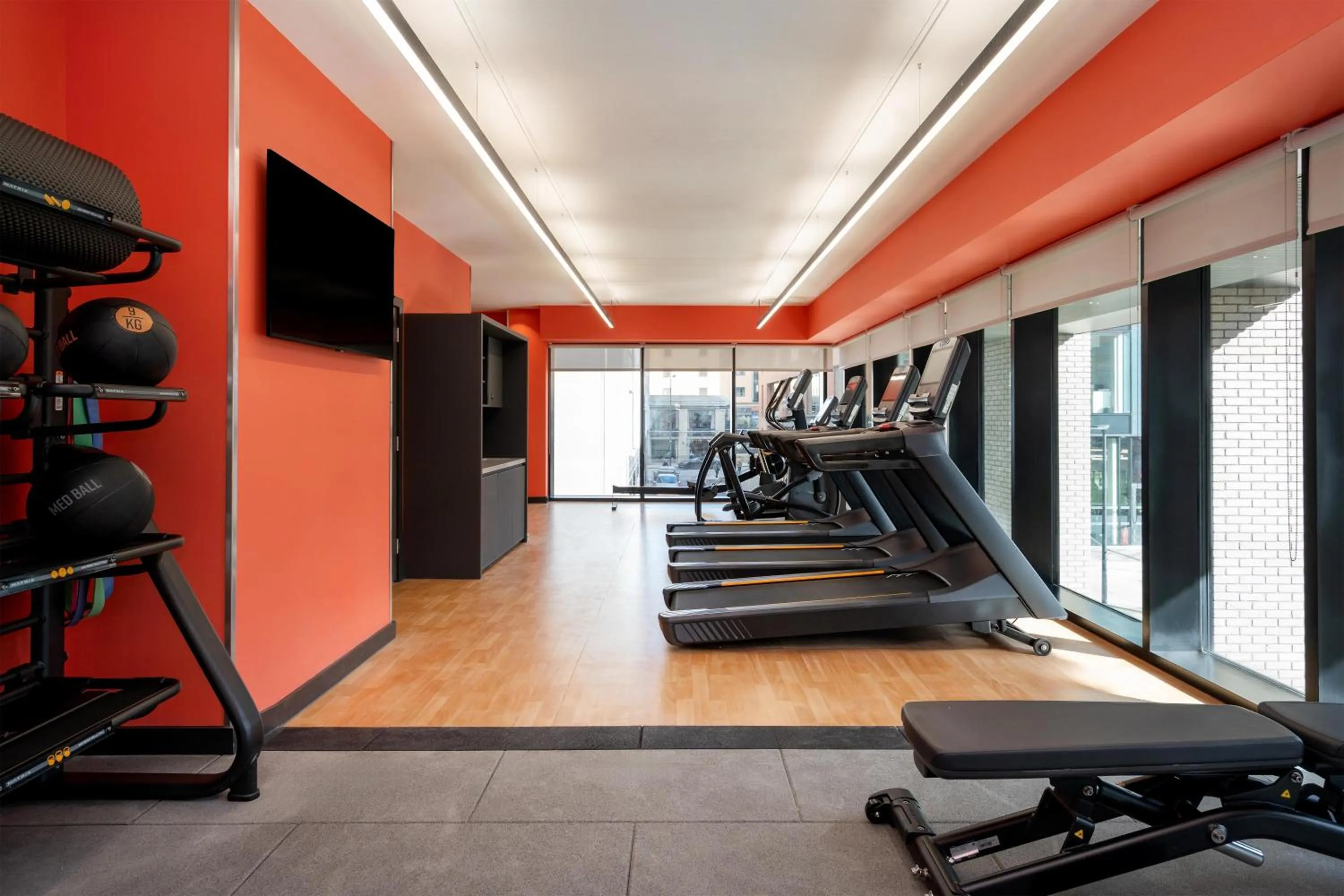 Fitness centre/facilities in Hyatt House Leeds