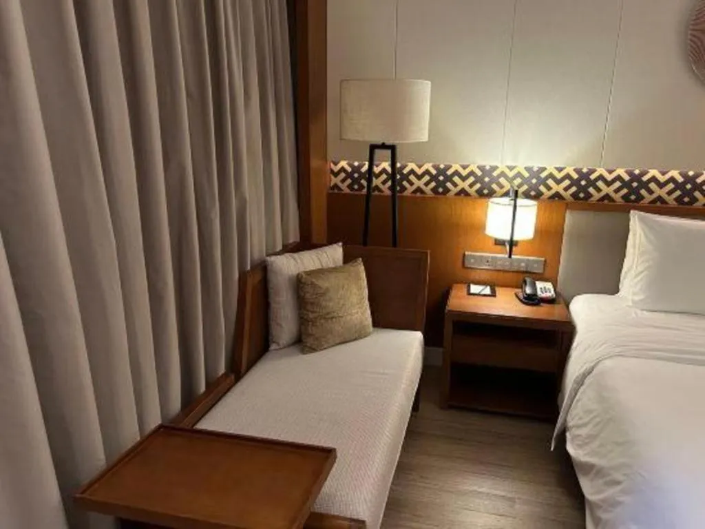 Bed in La Fountain Hotel & Resort Sanya