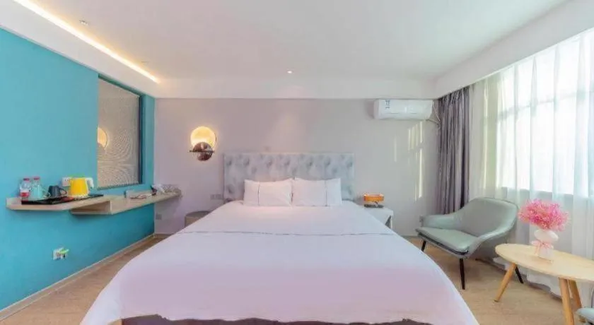 Bed in Magnotel Hotel Huizhou South Station Branch
