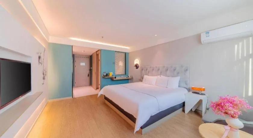 Bed in Magnotel Hotel Huizhou South Station Branch