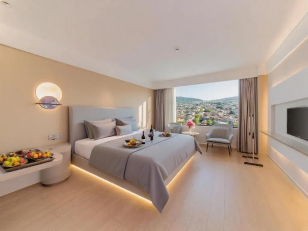 Bed in Magnotel Hotel Huizhou South Station Branch