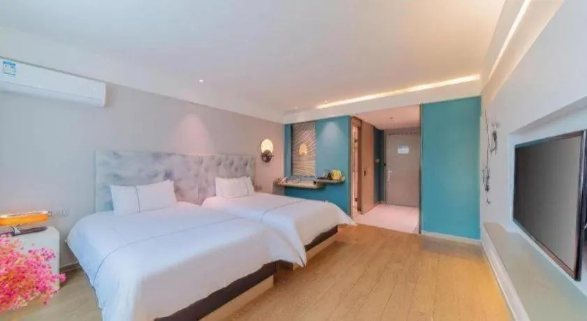 Bed in Magnotel Hotel Huizhou South Station Branch