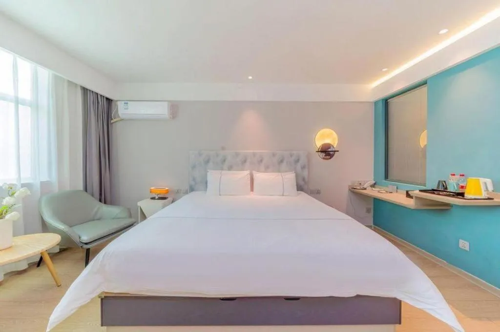 Bed in Magnotel Hotel Huizhou South Station Branch