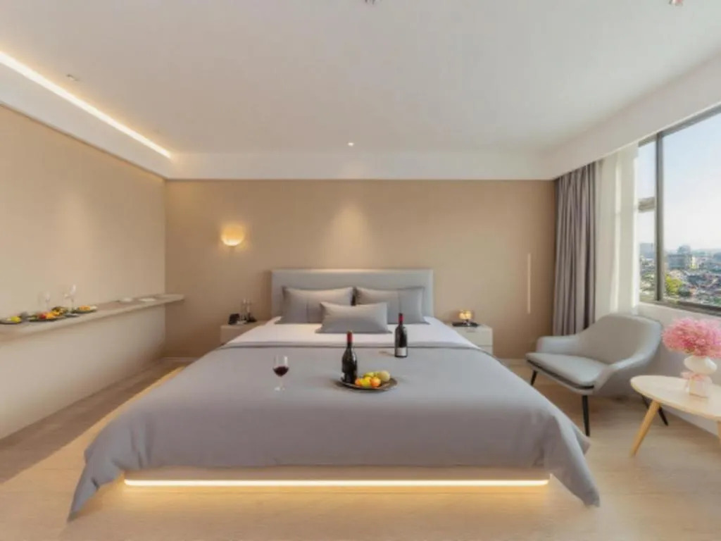 Bed in Magnotel Hotel Huizhou South Station Branch