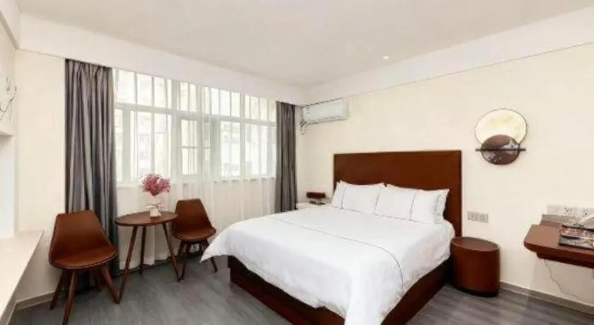 Bed in Magnotel Hotel Huizhou South Station Branch