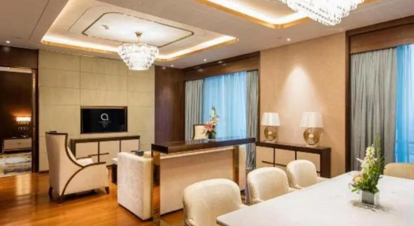 Bed in The QUBE Hotel Jingzhou