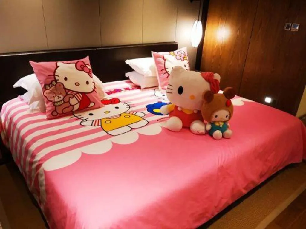 Bed in Dongya Hotel