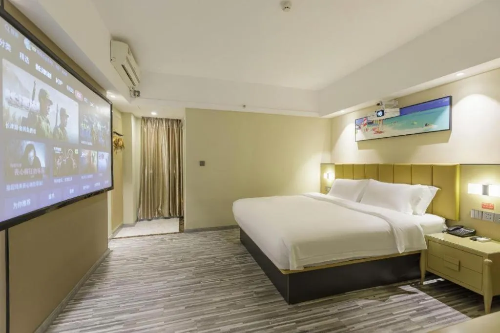 Bed in Jingtu hotel zhanjiang dingsheng plaza store