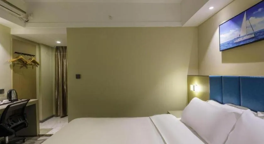 Bed in Jingtu hotel zhanjiang dingsheng plaza store