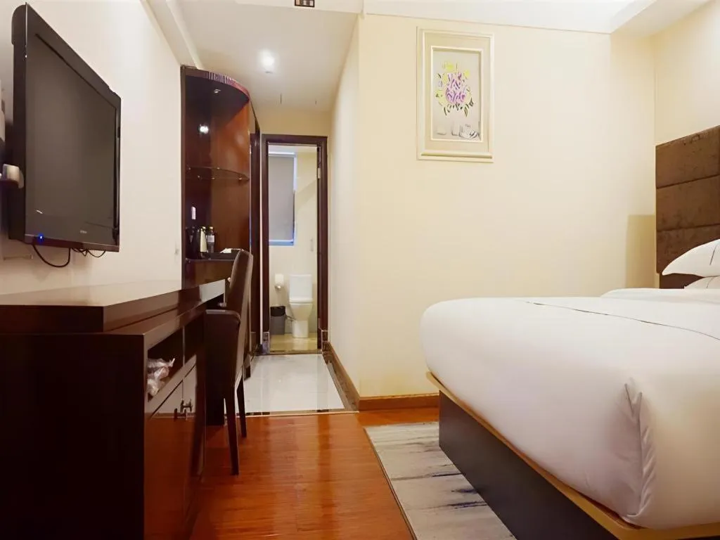 Bed in Jingtu hotel zhanjiang dingsheng plaza store